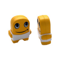 Jouet anti-stress en mousse PU souple à l'effigie de personnages de dessins animés, personnalisable avec logo, idéal pour les enfants de 5 à 7 ans – Cadeau anti-stress très prisé