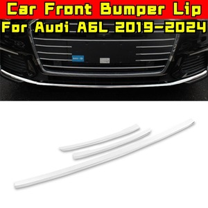สำหรับ Audi A6L 2019-2024 สปอยเลอร์กันชนหน้ารถยนต์  ลิปดิฟฟิวเซอร์  แถบตกแต่ง  ชิ้นส่วนดัดแปลง  กันชนป้องกัน  อุปกรณ์ตกแต่งรถยนต์ - Product Image 1