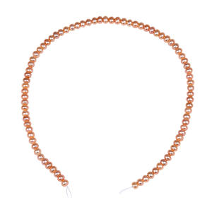 ไข่มุกน้ำจืดทรงแบน หนา สีขาว แสงสว่าง ขนาด 4-5 มม. คุณภาพดี สำหรับงาน DIY ทำมือ - Product Image 5