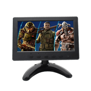 2025 Moniteur LED TFT à écran large de 7 pouces avec interfaces VGA/BNC/AV // USB pour usage professionnel-Sortie d'usine - Product Image 2