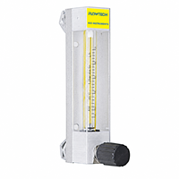 Rotameter Tabung Kaca Mikro Aliran Tinggi KIO Seri DK800S dengan Sambungan Selang NPT BSP, Bagian yang Terkena Cairan 304SS, Akurasi Tinggi ±2.5%