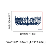 Autocollants de tatouage semi-permanents personnalisés en papier, tatouages temporaires longue durée, fabricant OEM ODM, vente en gros, tatouages corporels tendance
