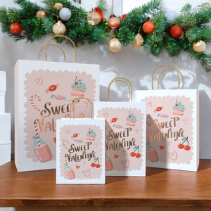 Sac de shopping de luxe écologique tendance en papier kraft recyclé de qualité supérieure pour vêtements et chaussures – Papier d'art le plus vendu - Product Image 2