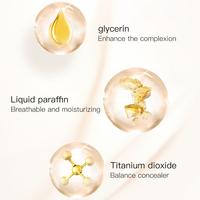 Fond de Teint Liquide Matifiant Anti-Transpiration Haute Qualité Longue Durée Contrôle du Sébum Couvrance Totale Marque Privée Imperméable 30ml Maquillage Visage