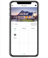 Caméra intelligente domestique intérieure Wifi 5G de haute qualité 5MP Bande double Application CloudEdge PTZ Contrôle Audio bidirectionnel CE FCC Rohs OEM Usine