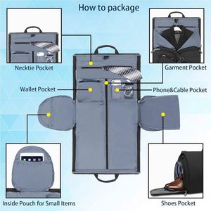 โรงงาน BSCI ผลิตกระเป๋าเดินทางแบบพับได้ กระเป๋าใส่เสื้อผ้าแบบกำหนดเอง - Product Image 6