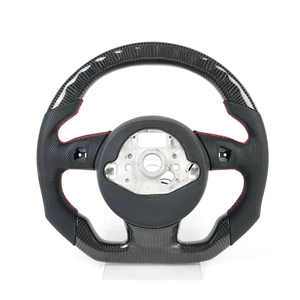 Volant de voiture personnalisé en fibre de carbone véritable avec LED intelligentes, adapté aux <span class=keywords><strong>Audi</strong></span> RS3 RS4 <span class=keywords><strong>RS5</strong></span> 2013 2014 <span class=keywords><strong>2015</strong></span> 2016 S3 S4 S5 - Product Image 6