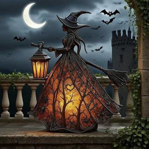 Halloween <b>witch</b> table lamp <b>Witch</b> desk lamp <b>decoration</b> New arrival Halloween lamp Halloween home <b>decoration</b> lamp - Product Image 2