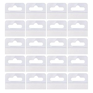 Self <b>Adhesive</b> Eco-Friendly Chrome Plated Hang Tabs & Plastic J <b>Hooks</b> | Custom Retail Display Tabs with up to 9.9 lb Capacity - Product Image 3
