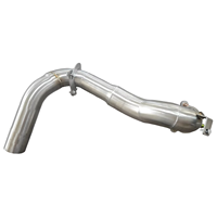 Downpipe Racing Stainless Steel Contach untuk Mercedes-Benz W176 A180 A200 A220 A250 1.6T 2.0T