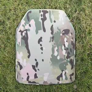 カスタマイズされた軽量弾道防護III IVプレートタクティカルベストプレートアルミナインサートPEセラミックBR5ストライクフェイスアーマープレート - Product Image 4