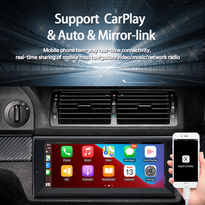10.25 pouces 2Din <span class=keywords><strong>Android</strong></span> GPS Navigation Carplay lecteur vidéo de voiture pour BMW E38 E39 E53 Radio stéréo écran multimédia - Product Image 3
