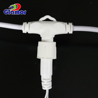 2024 100-120V décoration de vacances câble en PVC Led scintillant fenêtre lumière fée cascade glaçon rideau lumières pour événement en gros