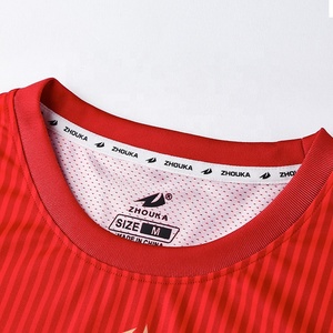 2020 wholesale Cheap Croatia soccer jersey high quality sublimated soccer jersey design - Product Image 5