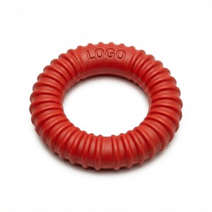 Custom Natural Rubber <b>Ring</b> Toy Design for Healthy Chewing Habit Supports Instincts During Playtime for Dogs <b>Cats</b> Play - Product Image 1