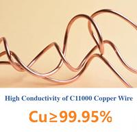 Cable de Cobre Sólido Esmaltado en Poliuretano, 36 SWG, IP65, Alta Pureza, Diámetro Personalizado, para Aplicaciones Industriales, Automotrices, de Calefacción y Energía
