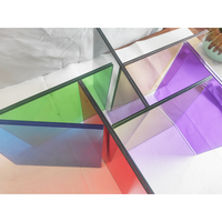 Verre feuilleté trempé double couche de 6 mm pour table à manger et construction
