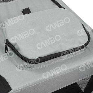 Canbopet กรงสุนัขพับได้แบบพกพาขนแกะทนทานแบบนุ่มพกพา - Product Image 5