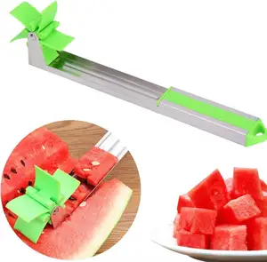 Watermelon Cutter Windmill Shape Slicer Power Save