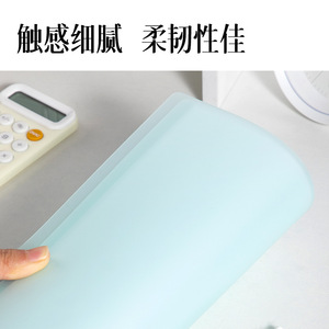 Deli <b>Document</b> <b>Folder</b> <b>A4</b> Minimalist Style PP Plastic Office Organizer File Storage Flip Book - Product Image 4