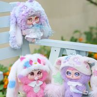 Petite Princesse JIIMO-Gulu Gulu Série Little Monster Boîte Mystère en Peluche Authentique Tendance Mignonne Poupée Jouet pour les 14 ans et plus