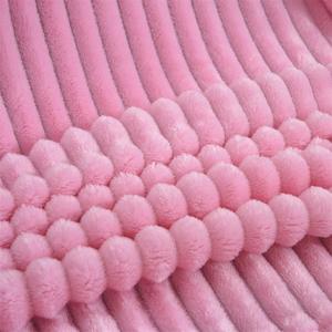 Thick Solid Color Cloud Mink Fleece <b>Knitted</b> Blanket Soft Flannel <b>Throw</b> for Yoga Home Decorative & Gift Use - Product Image 3