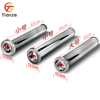 Distributeur de gobelets en acier inoxydable de 69-99 mm de diamètre pour comptoir de thé aux perles, idéal pour hôtels et restaurants