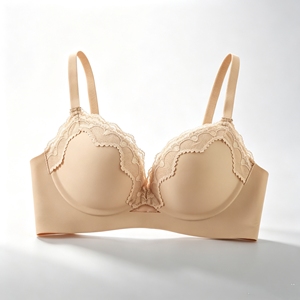 Reggiseno da donna <span class=keywords><strong>con</strong></span> <span class=keywords><strong>ferretto</strong></span>, spalline regolabili, senza cuciture, <span class=keywords><strong>con</strong></span> <span class=keywords><strong>fascia</strong></span> laterale, colore tinta unita, comodo, per uso quotidiano, vendita diretta dalla fabbrica. - Product Image 4