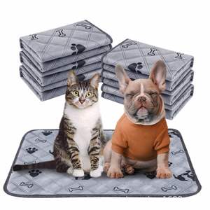 Almohadillas Impermeables y Lavables para Orina de Mascotas, Almohadillas de Entrenamiento Extra Gruesas y Súper Absorbentes para Perros - Product Image 1