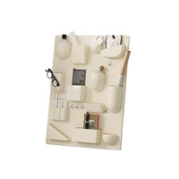 Organisateur mural en plastique inspiré de l'Instagram, style influenceur, support de rangement de bureau, porte-stylos, étagère, design nordique créatif moderne