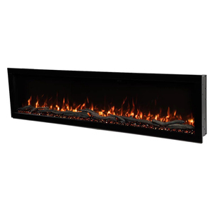 Chimenea Eléctrica Ultrafina Empotrada o de Pared, Chimenea Lineal con Llama LED para Hoteles y Proyectos Comerciales - Product Image 3