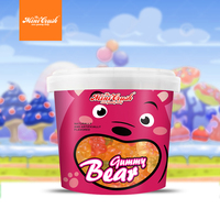 MiniCrush OEM Halal Bonbons Gélifiés Doux en Forme de Goutte, Saveur Fruitée, Multicolores