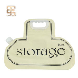 Pochettes transparentes à bec verseur en PET, résistantes à l'humidité, pour l'emballage de boissons (vodka, bière) et d'aliments - Product Image 4