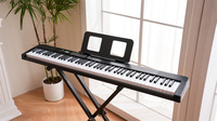 High Quality 88 Key Music Keyboard Portable Synthesizer With MIDI Beginners Digital Piano Made in China