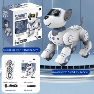 Perro robot inteligente con IA para enseñanza en varios idiomas, juguete para niños con control remoto, perro programable - Product Image 2