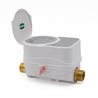 Compteur d'eau numérique intelligent à ultrasons contrôlé par valve DN15 LoRaWAN IP68