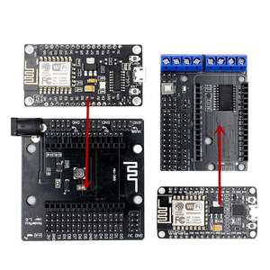 Modul nirkabel CH340/CP2102 NodeMcu V3 V2 Lua WIFI <span class=keywords><strong>Internet</strong></span> Of Things kembangkan papan berdasarkan ESP-12E es08266 dengan antena PCB - Product Image 6