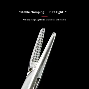 คีมจับเข็มไมโครสแตนเลสสำหรับศัลยกรรม 12.5 ซม. สำหรับการผ่าตัดติดตาสองชั้น - Product Image 2