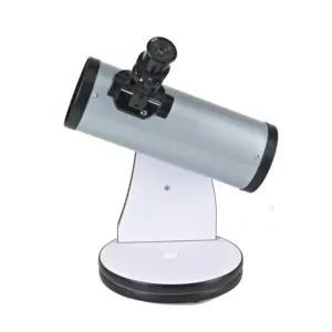 Pequeño telescopio reflector astronómico dobsonian 76/300