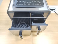 Weijin Mini Friteuse à Air 10L, Nouveau Four Électrique Intelligent Multifonctionnel pour la Maison, Écran Tactile, 2400W, Protection Contre la Surchauffe