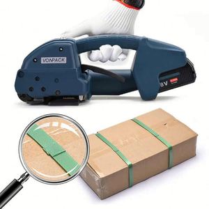 Máquina Flejadora de Palés Portátil Totalmente Automática QK-Q1, Herramienta Eléctrica para Flejado de PP/PET con Ajuste de Tensión, Equipo Industrial - Product Image 3