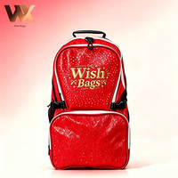 Sac à dos scintillant personnalisé pour filles, sacs brillants décontractés, sac à dos scolaire étanche et tendance pour la danse, la gymnastique et les clubs de cheerleading