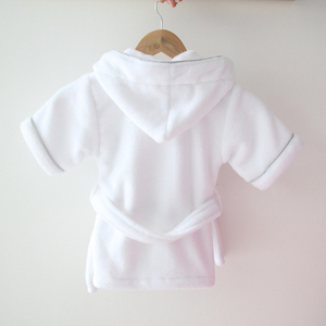 Commercio all'ingrosso peluche bianco abiti per bambini bambino <span class=keywords><strong>accappatoio</strong></span> 3 mesi carino <span class=keywords><strong>accappatoio</strong></span> per i bambini le ragazze - Product Image 2