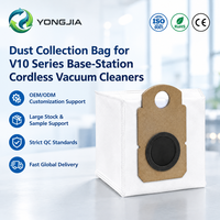 Sac de remplacement non tissé compatible OEM/ODM pour aspirateur Dyson V10 Optic avec station de base à vidage automatique