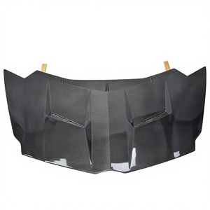 Cofano Motore in Fibra di Carbonio Stile LP750 SV per <span class=keywords><strong>Lamborghini</strong></span> <span class=keywords><strong>Aventador</strong></span> 2011-2015 LP700-4 LP720 LP750 - Product Image 1