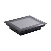 Écran tactile capacitif de 8 pouces, moniteur LCD, montage VESA de 75 mm, moniteur industriel, boîtier métallique, affichage encastré