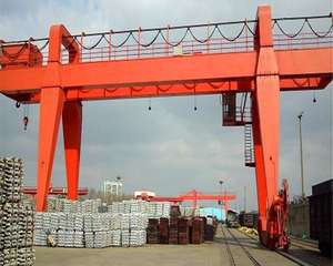 Pont roulant à double poutre MG certifié CE, 5-50 tonnes, portée réglable 7,5-50 m pour la logistique portuaire/ferroviaire - Product Image 1