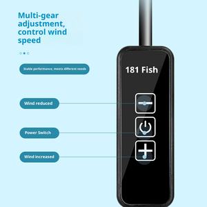 <span class=keywords><strong>Cool</strong></span> <span class=keywords><strong>Fish</strong></span> 220V Salon Aquarium Ventilateur De Refroidissement Écologique Angle Réglable Flux D'air Économie D'énergie pour Poisson Tortue Corail Réservoirs - Product Image 4