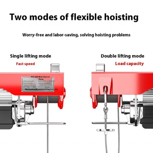 Mini palan électrique 1,5T avec câble métallique Micro CM Palan électrique à câble pour travaux de construction - Product Image 5