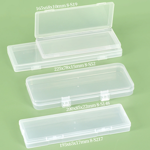 YUZMEI Wholesale Empty Plastic Organizer Boxes Syringe Case Transparent Nail Art Tool Storage Case <strong>Small</strong> Item Storage <strong>Containers</strong> - Product Image 2